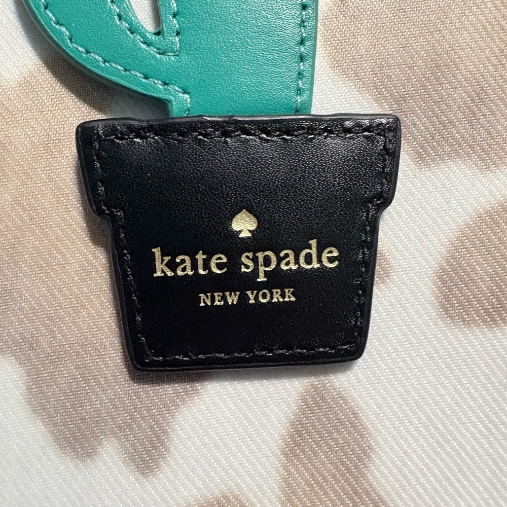 Kate Spade Cactus Keyfob Keychain - Picture 3 of 5